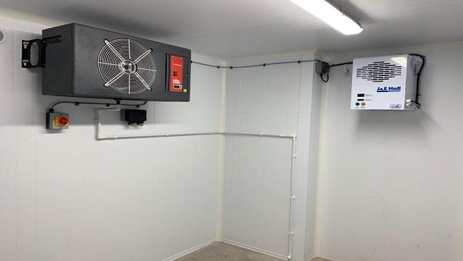 Cellar Cooling Unit Installation for Weymouth Sailing Club