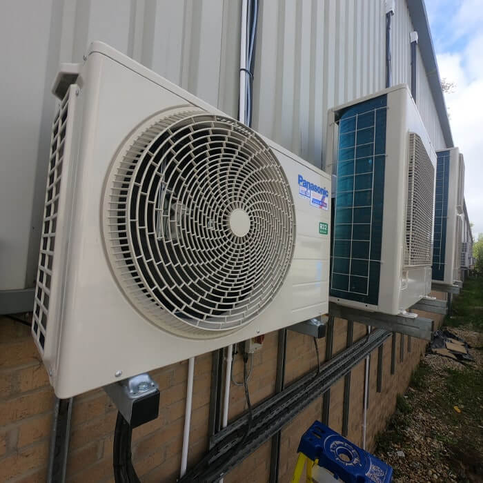 Commercial Air Conditioning Outside